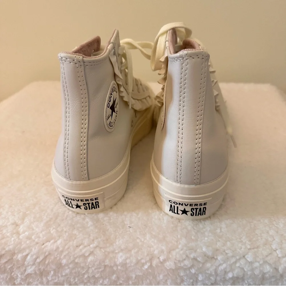 Converse Classic White High-Tops - Picture 3 of 10